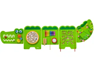 VIGA Krokodille Legevæg - Multifunktionelt Legesystem