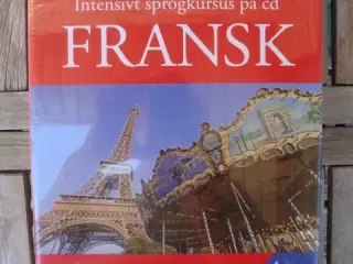 FRANSK Intensivt sprogkursus på cd