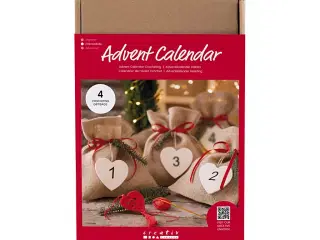 Adventskalender Hækling, 1 pk.
