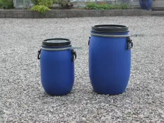 Opbevarings tønder/ foder-vand automater