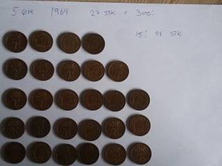 5 øre fra 1964