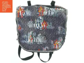 Børnerygsæk med rumprint (str. 30 x 28 cm)