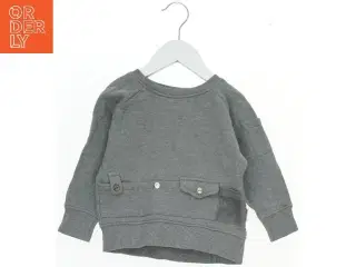 Grå sweatshirt til børn fra Okker Gokker (str. 92)
