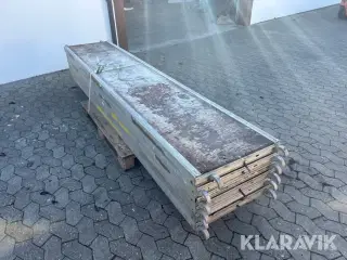 Stilladsplanker Jumbo Stillads - 6 styk af 3m