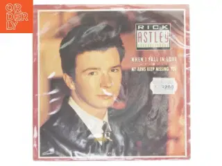 Rick Astley single plade fra RCA