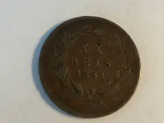 20 Reis 1884 Portugal