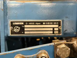 Lemken Solitair 9 med Zirkon rotorharve
