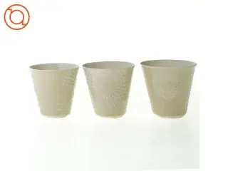 Porcelæns kopper til fyrfadslys (str. 8 cm)