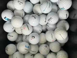 Blandede golfbolde min. 100 stk.