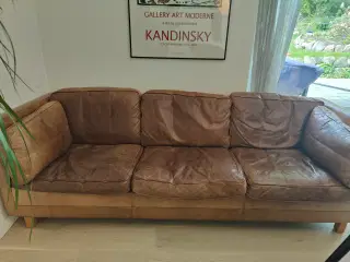 Sofa k�ærnelæder