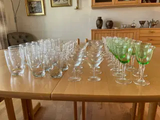 Lyngby Glasværk “Nordlys” mundblæste