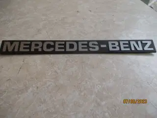 Mercedes-Benz Skilt  i plast