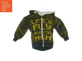 Hættetrøjen med lynlås fra VRS (Str. 74)