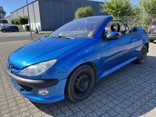 Personbil Peugeot 206 CC Cabriolet, årg 2001