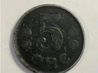 5 øre 1918 Jern Danmark
