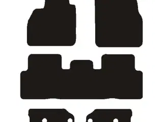 Måtter Renault Grand Scenic II 2004-2009