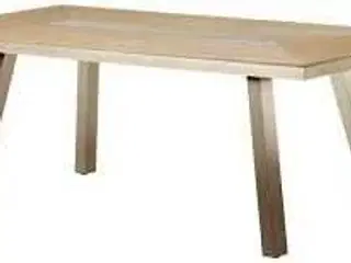 Cadiz havebord - teak look 200x100 cm