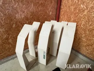 Gulvstandere 9 styks