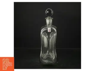 Glas karaffel med prop fra Holmegaard (str. 25 cm)