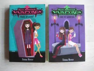 "Min søster Vampyren"  bøger ;-)
