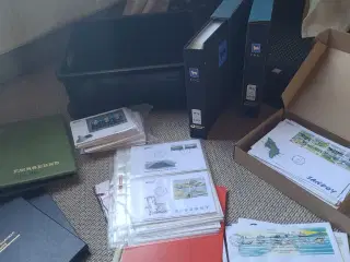 Frimærker fra Færøerne FDC flere år