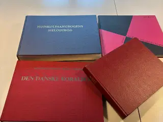 4 forskellige nodebøger fra røg- og dyrefrit hjem