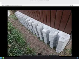 120 fabriksnye SF randsten, 5 kr/stk