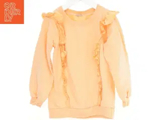 Zara Bluse med flæser i koral (str. 116 cm)