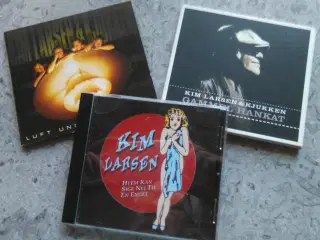 Kim Larsen: 3 titler - stk. 22 kr.  