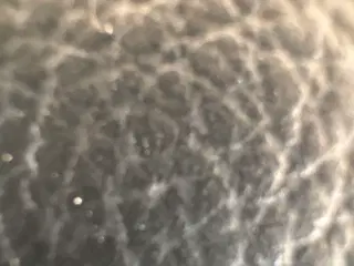 Brusekabine  med  glasfiber bund 1x1 meter