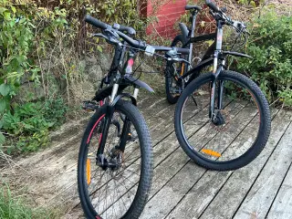 2 stk Mountainbikes sælges