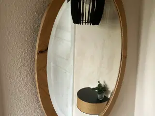 Ovalt spejl 