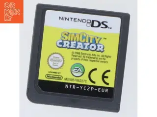 Nintendo DS spil - SimCity Creator fra Nintendo