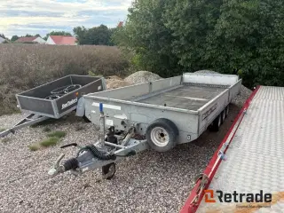 Brian James Tip trailer Total Vægt 3500 kg.