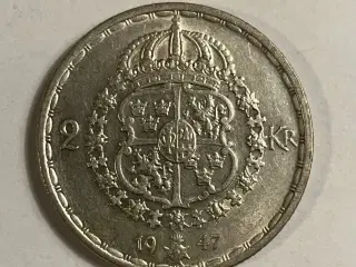 2 Kronor Sweden 1947