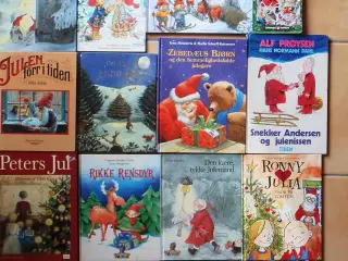 Julebøger - mange forskellige