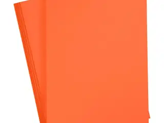 Karton, A4, ark 210x297 mm, 180 g, orange, 20ark/ 1 pk.