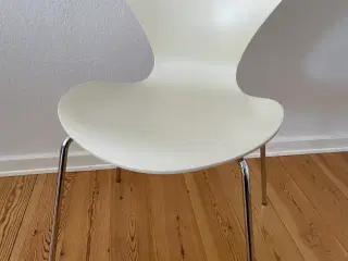 4 Syverstole i hvid 
