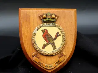 HMS Redpole – britisk marine-våbenskjold