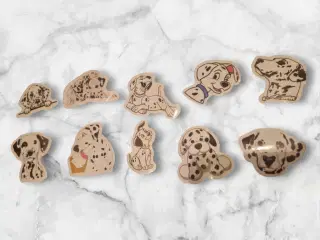 Dalmatiner Klistermærke-Pakke – 10 Unikke Plettede