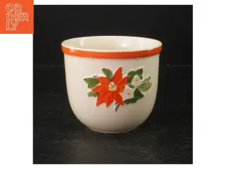 Keramikskål med juledekor (str. Ø. 12 cm)