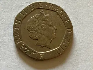 20 Pence England 2010