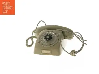Vintage drejetelefon (str. 21 cm)