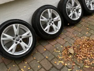 Alufælge med vinterdæk 
