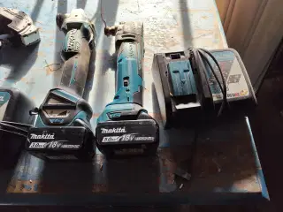 Makita FLEX and Multitool plus Akku and charger