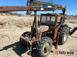 Massey Ferguson 188 4WD med Hiab 100 kran