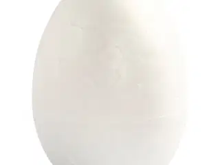 Æg, H: 4,8 cm, hvid, 100stk./ 1 pk.