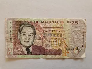 25 Rupees Mauritius