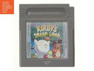 Kirby's Dream Land spil til Game Boy fra Nintendo (str. 6 cm)
