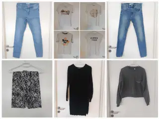 Xs/s/164, teenager tøjpakke, 9dele